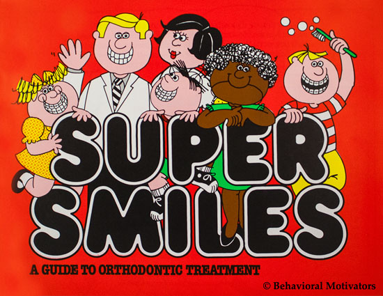 Orthodontic Informational 20 page book - Super Smiles - front image