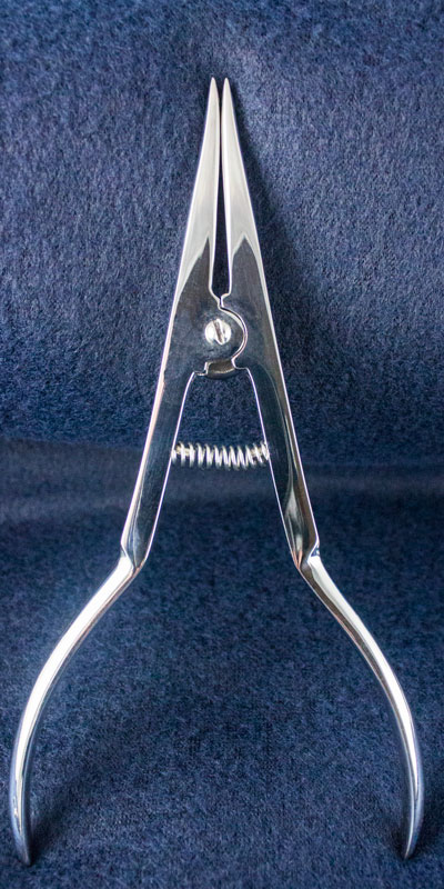 Orthodontic Instrument - regular tying plier full image side one