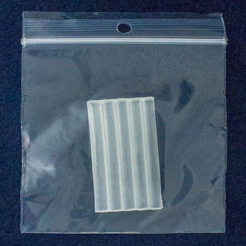 Orthodontic Wax in plain ziploc bag